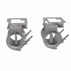 Magnaflow - MagnaFlow 2018 Ford Mustang V8 - 5.0LGAS Exhaust Acc - 2.5in ID/OD - 304SS - Integrated V - Band Flanges - Demon Performance