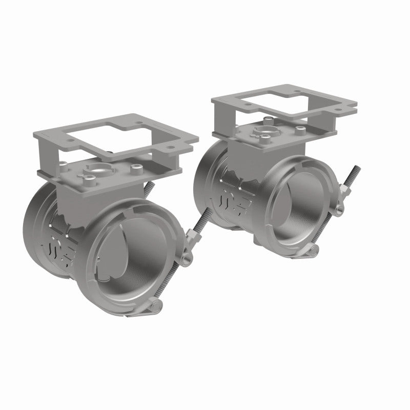 Magnaflow - MagnaFlow 2018 Ford Mustang V8 - 5.0LGAS Exhaust Acc - 2.5in ID/OD - 304SS - Integrated V - Band Flanges - Demon Performance