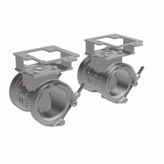 Magnaflow - MagnaFlow 2018 Ford Mustang V8 - 5.0LGAS Exhaust Acc - 2.5in ID/OD - 304SS - Integrated V - Band Flanges - Demon Performance
