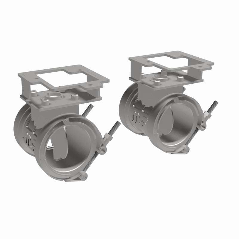 Magnaflow - MagnaFlow 2018 Ford Mustang V8 - 5.0LGAS Exhaust Acc - 2.5in ID/OD - 304SS - Integrated V - Band Flanges - Demon Performance