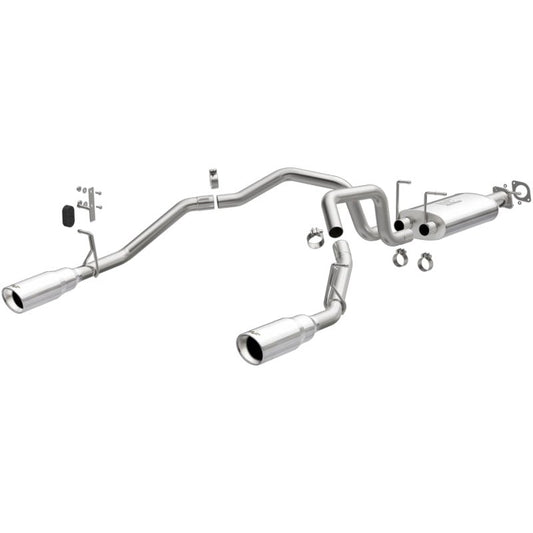 Magnaflow - MagnaFlow 2019 Ram 1500 Street Series Cat-Back Exhaust Dual Rear Exit w/Polished Tips - Demon Performance