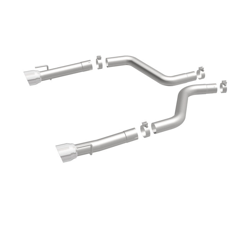 Magnaflow - MagnaFlow Axle-Back 15-16 Dodge Charger 6.2/6.4L V8 Race Series SS Dual Tip Dual Rear Split Exit - Demon Performance