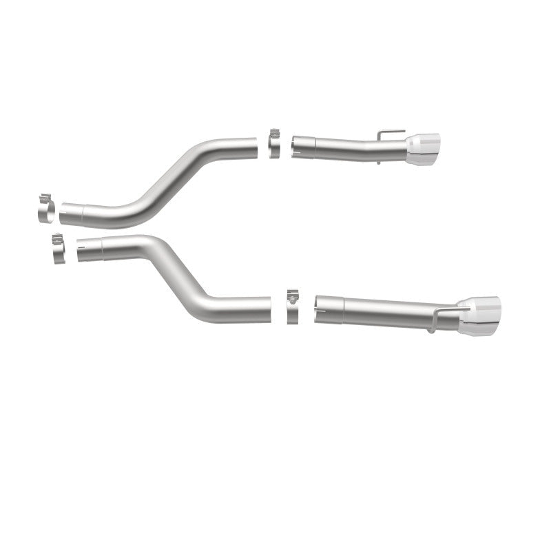 Magnaflow - MagnaFlow Axle-Back 15-16 Dodge Charger 6.2/6.4L V8 Race Series SS Dual Tip Dual Rear Split Exit - Demon Performance