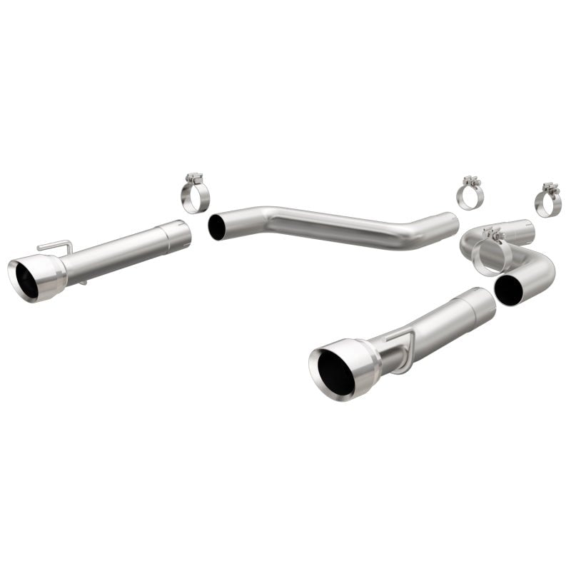 Magnaflow - MagnaFlow Axle-Back 15-16 Dodge Charger 6.2/6.4L V8 Race Series SS Dual Tip Dual Rear Split Exit - Demon Performance