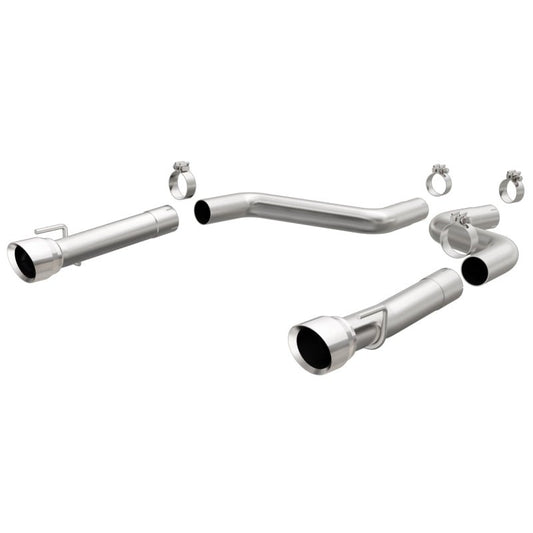 Magnaflow - MagnaFlow Axle-Back 15-16 Dodge Charger 6.2/6.4L V8 Race Series SS Dual Tip Dual Rear Split Exit - Demon Performance