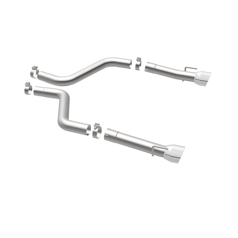 Magnaflow - MagnaFlow Axle-Back 15-16 Dodge Charger 6.2/6.4L V8 Race Series SS Dual Tip Dual Rear Split Exit - Demon Performance