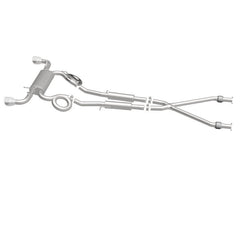 Magnaflow - MagnaFlow Cat - Back 09 - 17 Nissan 370Z V6 3.7L Street Series SS 2.25in Dual Split Rear Exit Exhaust - Demon Performance