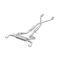 Magnaflow - MagnaFlow Cat - Back 09 - 17 Nissan 370Z V6 3.7L Street Series SS 2.25in Dual Split Rear Exit Exhaust - Demon Performance