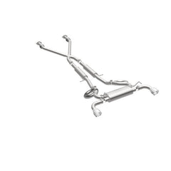 Magnaflow - MagnaFlow Cat - Back 09 - 17 Nissan 370Z V6 3.7L Street Series SS 2.25in Dual Split Rear Exit Exhaust - Demon Performance