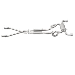 Magnaflow - MagnaFlow Cat - Back 09 - 17 Nissan 370Z V6 3.7L Street Series SS 2.25in Dual Split Rear Exit Exhaust - Demon Performance