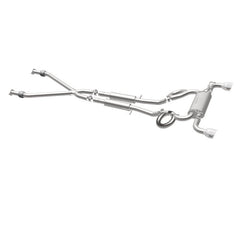 Magnaflow - MagnaFlow Cat - Back 09 - 17 Nissan 370Z V6 3.7L Street Series SS 2.25in Dual Split Rear Exit Exhaust - Demon Performance