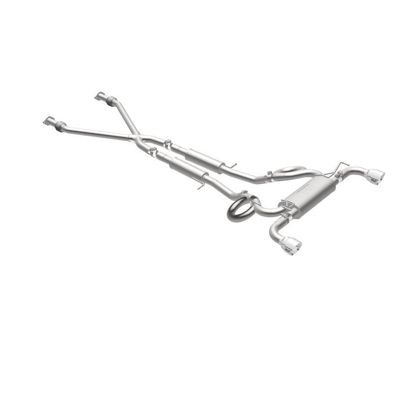 Magnaflow - MagnaFlow Cat - Back 09 - 17 Nissan 370Z V6 3.7L Street Series SS 2.25in Dual Split Rear Exit Exhaust - Demon Performance