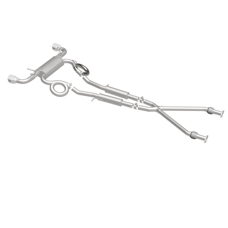 Magnaflow - MagnaFlow Cat - Back 09 - 17 Nissan 370Z V6 3.7L Street Series SS 2.25in Dual Split Rear Exit Exhaust - Demon Performance