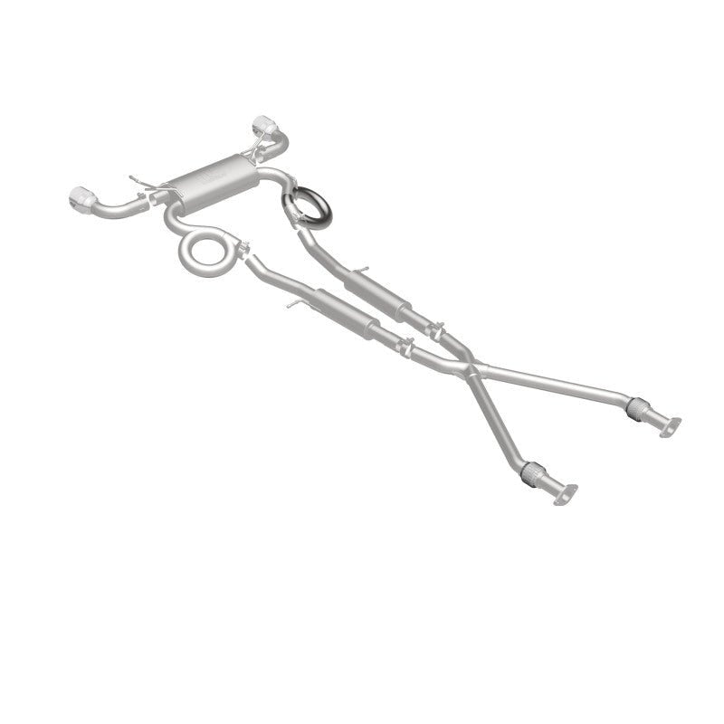 Magnaflow - MagnaFlow Cat - Back 09 - 17 Nissan 370Z V6 3.7L Street Series SS 2.25in Dual Split Rear Exit Exhaust - Demon Performance