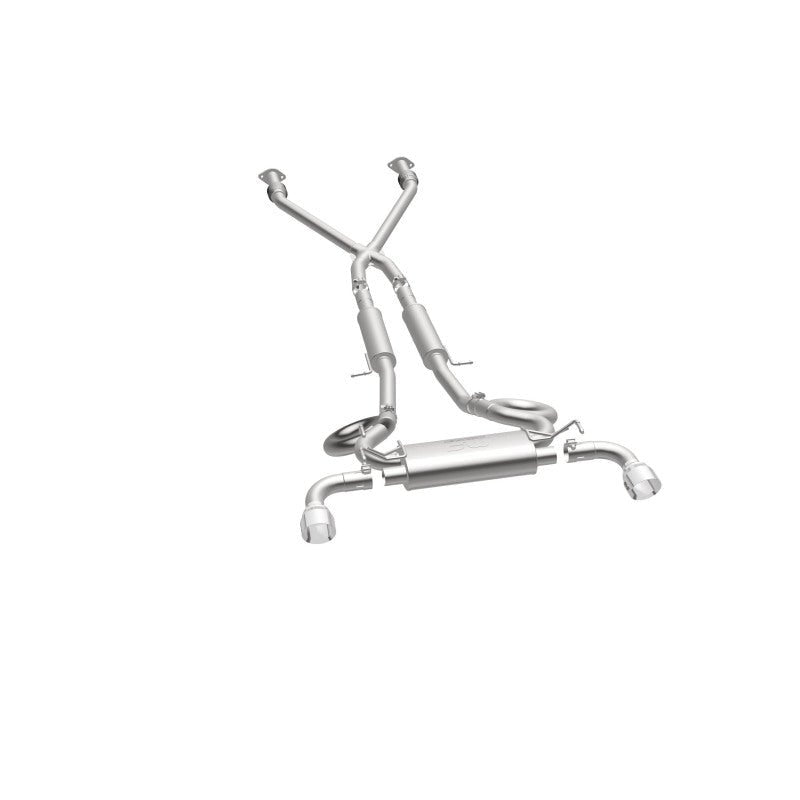 Magnaflow - MagnaFlow Cat - Back 09 - 17 Nissan 370Z V6 3.7L Street Series SS 2.25in Dual Split Rear Exit Exhaust - Demon Performance