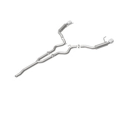 Magnaflow - MagnaFlow Cat - Back 15 - 16 Ford Mustang 2.3L L4 Competition SS 3in Dual Split Rear 4.5in Black Tips - Demon Performance