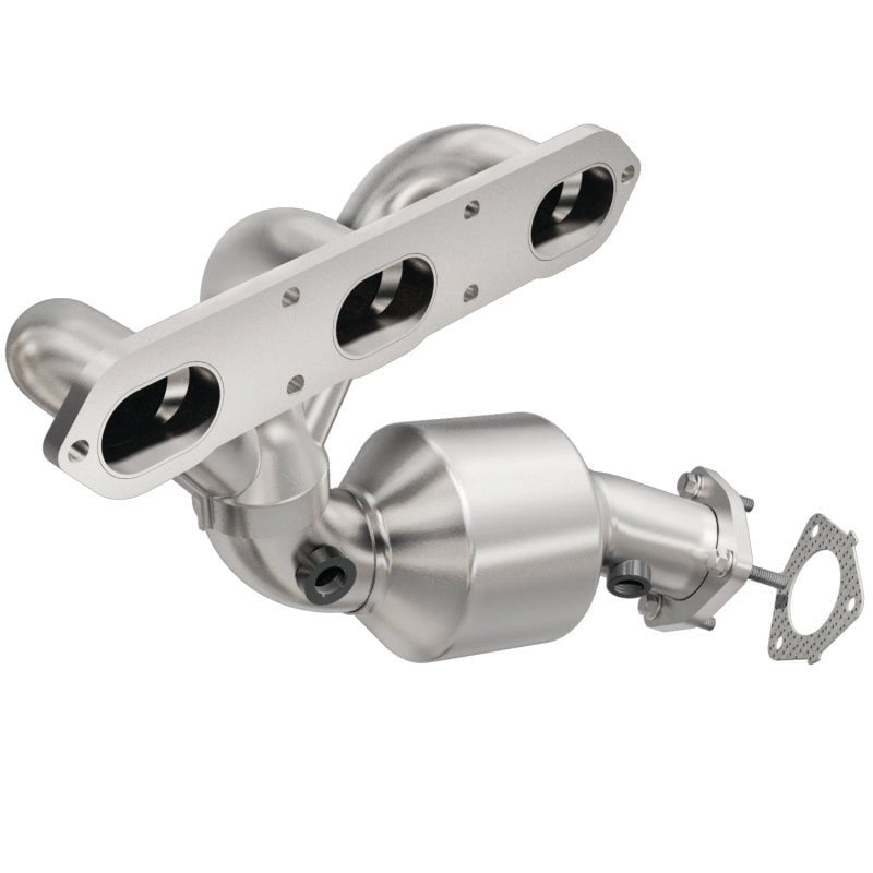 Magnaflow - MagnaFlow Conv 06 - 08 Porsche Cayman DF SS OEM Grade Driver Side Catalytic Converter w/Header - Demon Performance