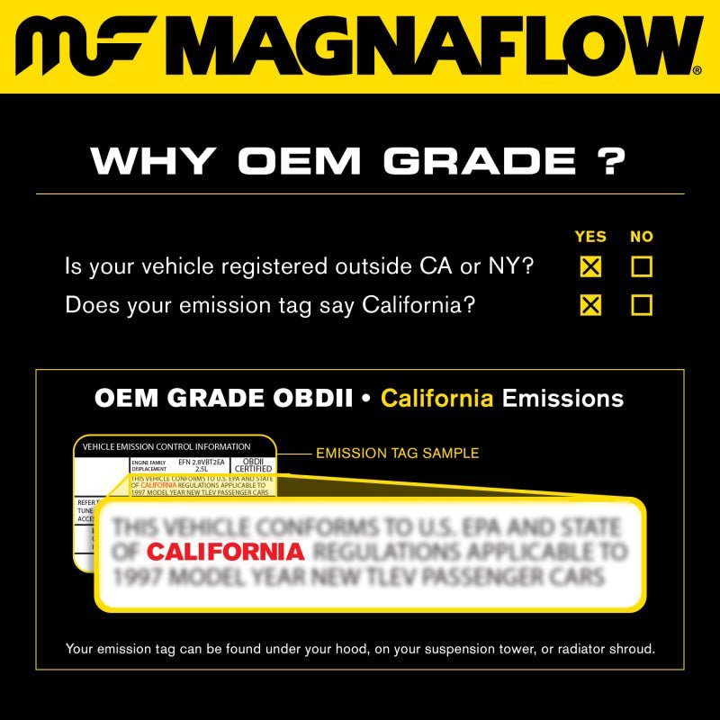 Magnaflow - MagnaFlow Conv DF 03 - 04 350Z/G35 Coupe Driver Side - Demon Performance
