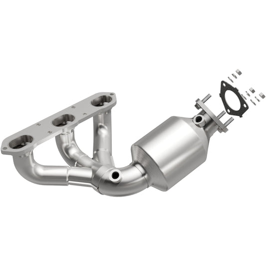 Magnaflow - MagnaFlow Conv DF 2006 Porsche Cayman 3.4L Underbody - Demon Performance