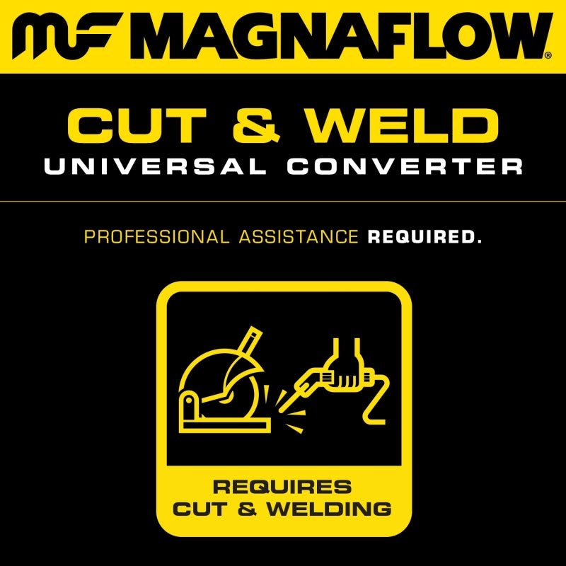 Magnaflow - Magnaflow Converter Universal 2.50 CA - Demon Performance