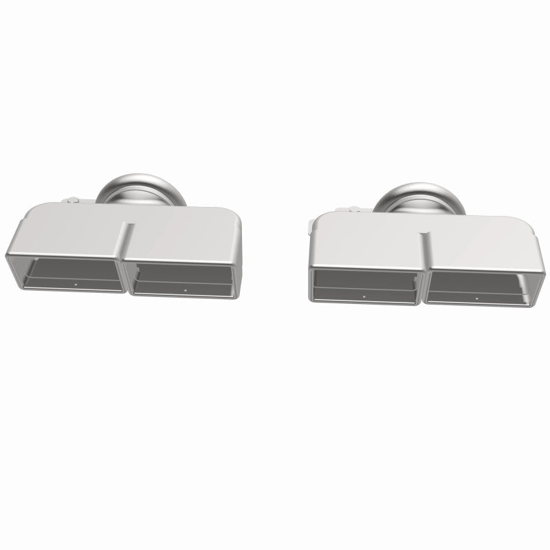 Magnaflow - MagnaFlow Tip 1-Set Quad Square - Demon Performance