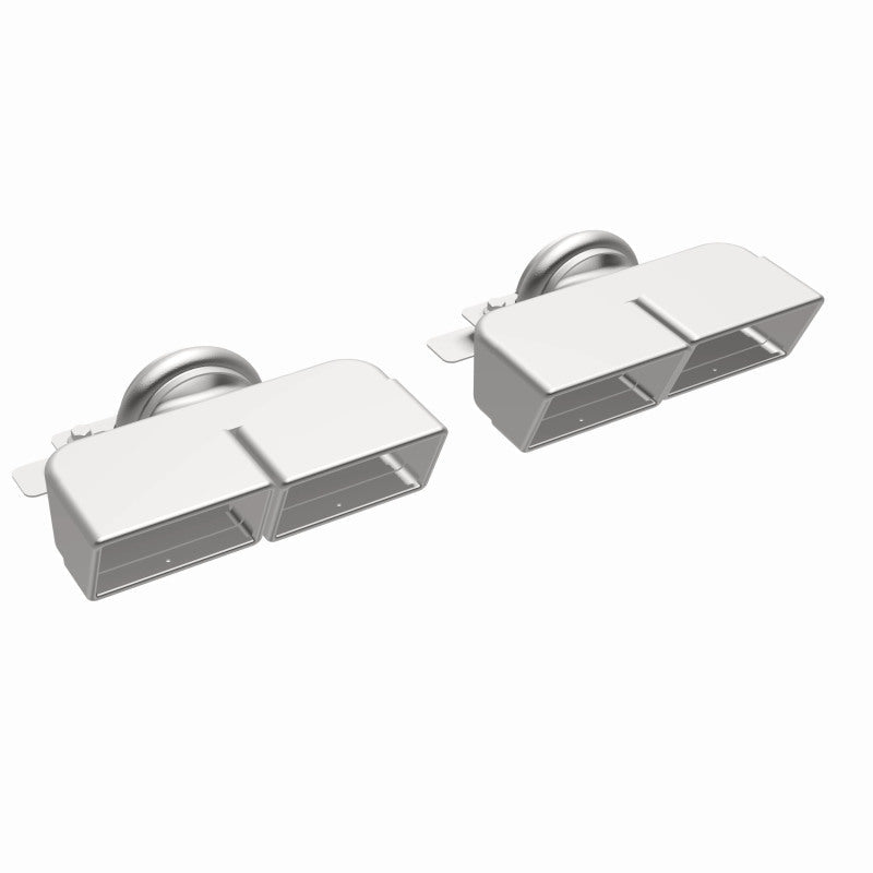 Magnaflow - MagnaFlow Tip 1-Set Quad Square - Demon Performance