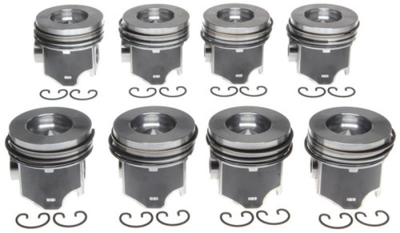 Mahle OE - Mahle OE Dodge Eagle HEMI 5.7L 0.25MM 2009 - 12 Dodge Charger Challenger Durango Piston Set (Set of 8) - Demon Performance
