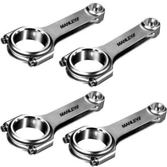 Manley Performance - Manley 02+ Honda CRV 2.4L V - Tech DOHC K24 H - Beam Connecting Rod Set (Set of 4) - Demon Performance