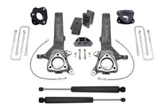 Maxtrac - MaxTrac 04 - 18 Nissan Titan 2WD 6.5in/4in MaxPro Spindle Lift Kit w/MaxTrac Shocks - Demon Performance