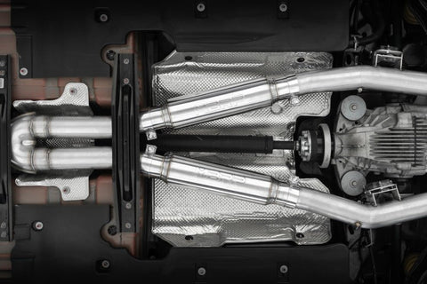 MBRP - MBRP 17-21 Charger 5.7/6.1/6.4L 3in Dual Rear Exit SS Catback Exhaust w/ Carbon Fiber Tips - Demon Performance