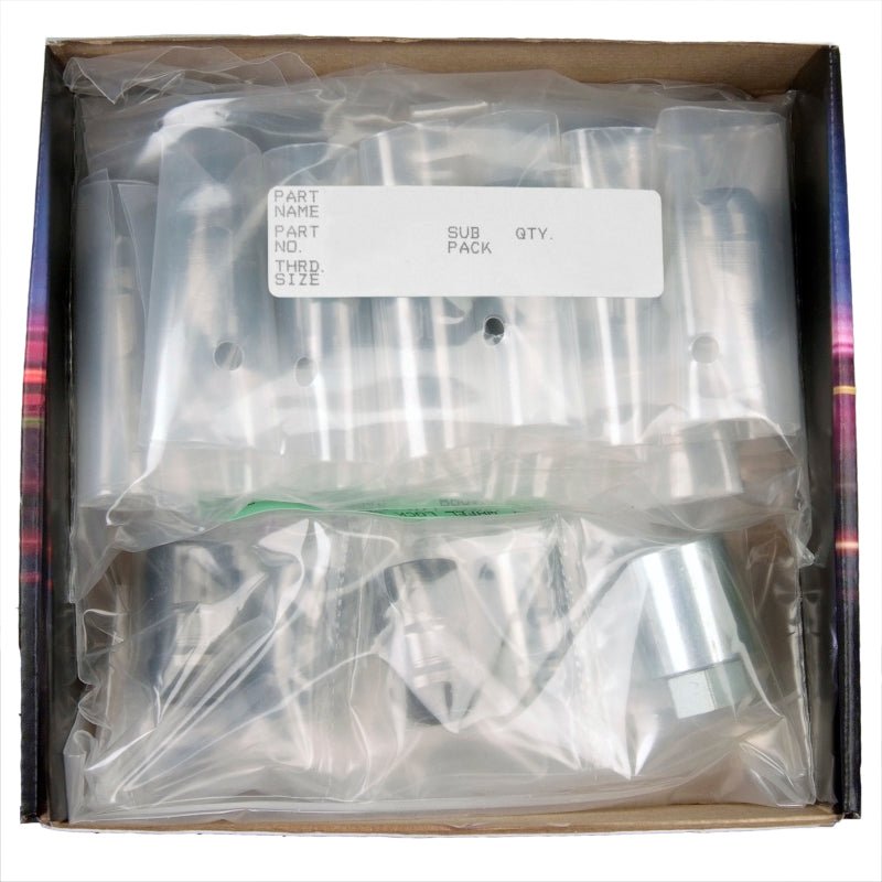 McGard - McGard 5 Lug Hex Install Kit w/Locks (Cone Seat Nut / Bulge) 1/2 - 20 / 3/4 Hex / 1.45in. L - Black - Demon Performance