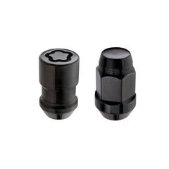 McGard - McGard 5 Lug Hex Install Kit w/Locks (Cone Seat Nut / Bulge) 1/2 - 20 / 3/4 Hex / 1.45in. L - Black - Demon Performance