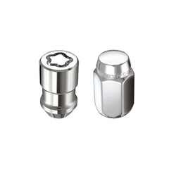 McGard - McGard 6 Lug Hex Install Kit w/Locks (Cone Seat Nut) M12X1.25 / 13/16 Hex / 1.28in. L - Chrome - Demon Performance