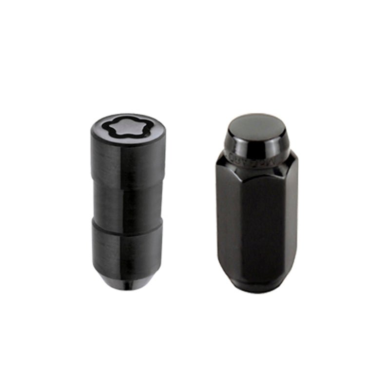 McGard - McGard 6 Lug Hex Install Kit w/Locks (Cone Seat Nut) M14X1.5 / 22mm Hex / 1.945in. Length - Black - Demon Performance