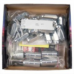 McGard - McGard 6 Lug Hex Install Kit w/Locks (Cone Seat Nut) M14X1.5 / 22mm Hex / 1.945in. Length - Chrome - Demon Performance