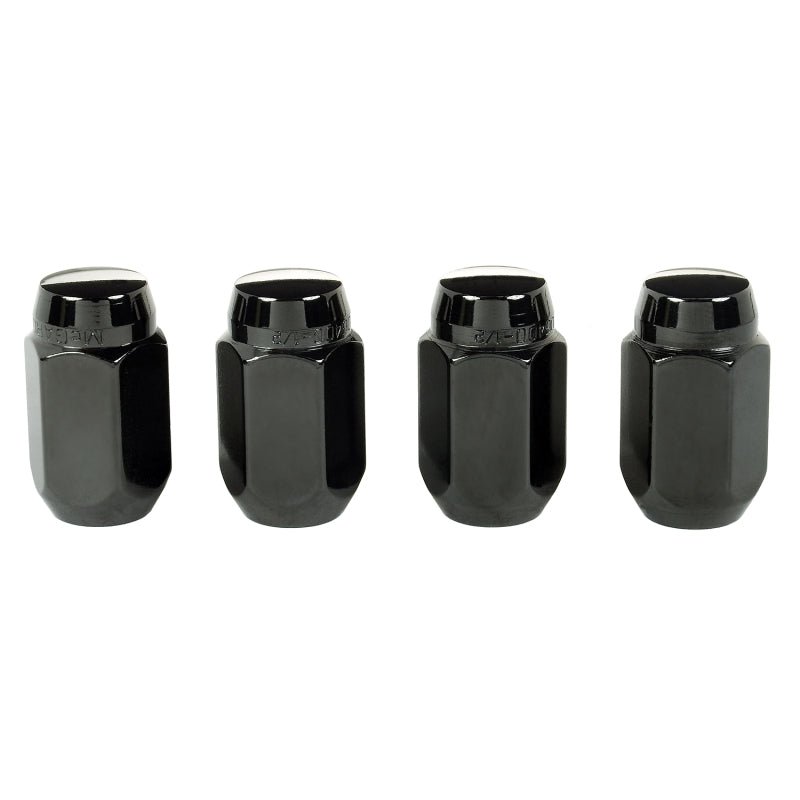 McGard - McGard Hex Lug Nut (Cone Seat) 1/2 - 20 / 13/16 Hex / 1.5in. Length (4 - Pack) - Black - Demon Performance