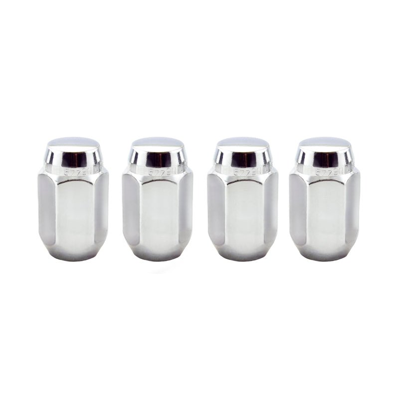 McGard - McGard Hex Lug Nut (Cone Seat) 1/2 - 20 / 13/16 Hex / 1.5in. Length (4 - Pack) - Chrome - Demon Performance