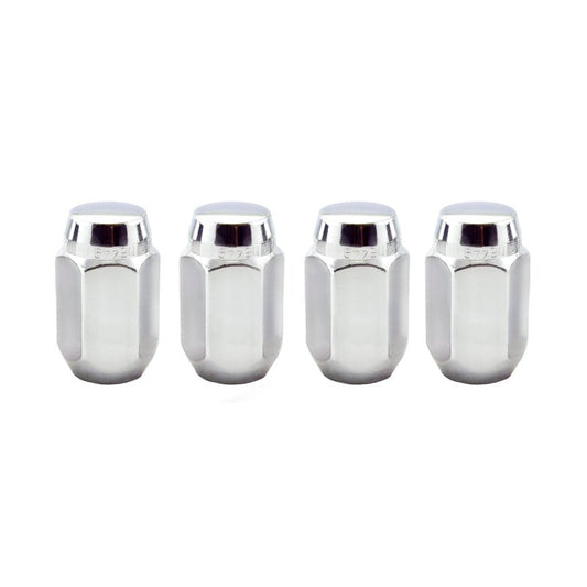 McGard - McGard Hex Lug Nut (Cone Seat) 1/2 - 20 / 13/16 Hex / 1.5in. Length (4 - Pack) - Chrome - Demon Performance