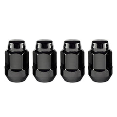 McGard - McGard Hex Lug Nut (Cone Seat Bulge Style) 1/2 - 20 / 3/4 Hex / 1.45in. Length (4 - pack) - Black - Demon Performance