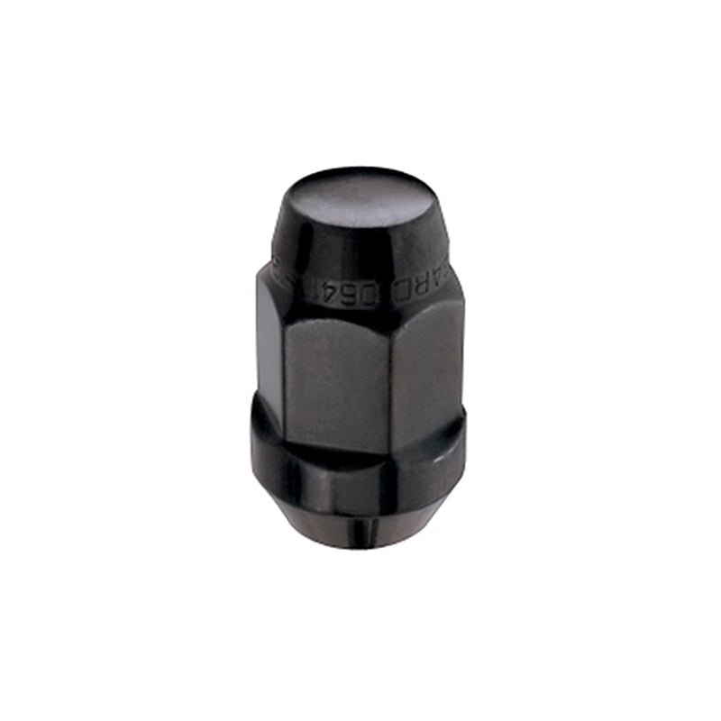McGard - McGard Hex Lug Nut (Cone Seat Bulge Style) 1/2 - 20 / 3/4 Hex / 1.45in. Length (4 - pack) - Black - Demon Performance