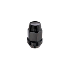 McGard - McGard Hex Lug Nut (Cone Seat Bulge Style) M14X1.5 / 22mm Hex / 1.635in. Length (4 - Pack) - Black - Demon Performance