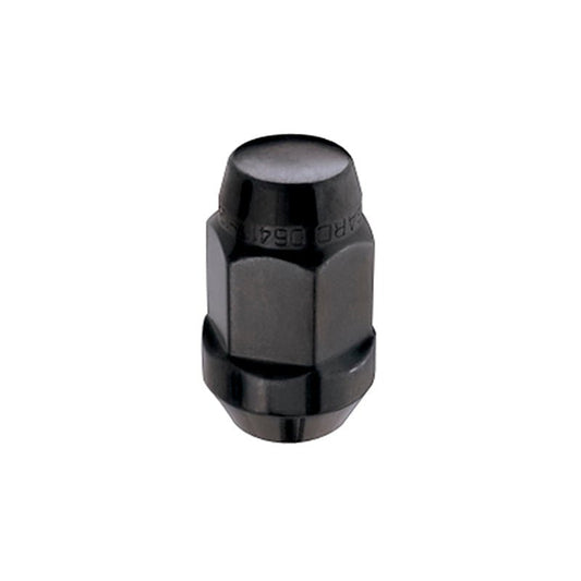 McGard - McGard Hex Lug Nut (Cone Seat Bulge Style) M14X1.5 / 22mm Hex / 1.635in. Length (4 - Pack) - Black - Demon Performance