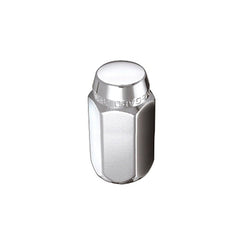 McGard - McGard Hex Lug Nut (Cone Seat) M12X1.25 / 13/16 Hex / 1.28in. Length (4 - Pack) - Chrome - Demon Performance