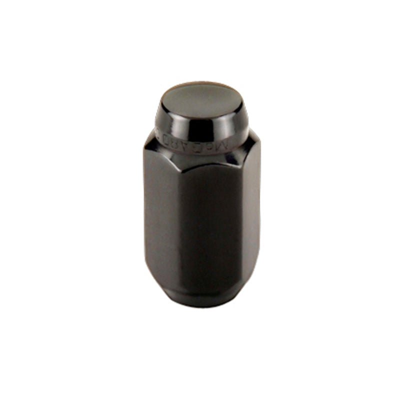 McGard - McGard Hex Lug Nut (Cone Seat) M14X1.5 / 22mm Hex / 1.635in. Length (4 - Pack) - Black - Demon Performance