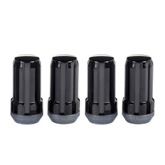 McGard - McGard SplineDrive Lug Nut (Cone Seat) 1/2 - 20 / 1.60in. Length (4 - Pack) - Black (Req. Tool) - Demon Performance