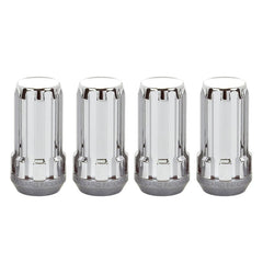 McGard - McGard SplineDrive Lug Nut (Cone Seat) 1/2 - 20 / 1.60in. Length (4 - Pack) - Chrome (Req. Tool) - Demon Performance