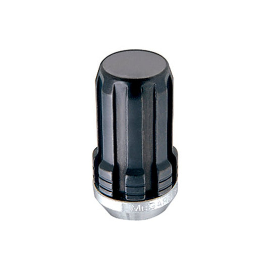 McGard - McGard SplineDrive Lug Nut (Cone Seat) 1/2 - 20 / 1.60in. Length (Box of 50) - Black (Req. Tool) - Demon Performance