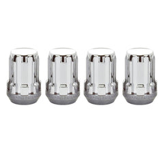 McGard - McGard SplineDrive Lug Nut (Cone Seat) M12X1.25 / 1.24in. Length (4 - Pack) - Chrome (Req. Tool) - Demon Performance