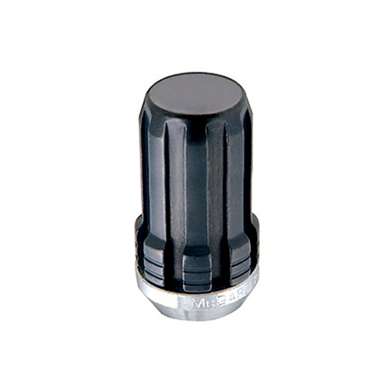 McGard - McGard SplineDrive Lug Nut (Cone Seat) M14X1.5 / 1.648in. Length (4 - Pack) - Black (Req. Tool) - Demon Performance