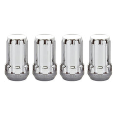 McGard - McGard SplineDrive Lug Nut (Cone Seat) M14X1.5 / 1.648in. Length (4 - Pack) - Chrome (Req. Tool) - Demon Performance